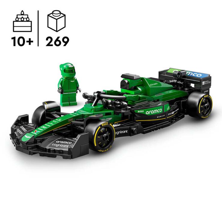 LEGO® Speed Champions Coche de Carreras Aston Martin Aramco F1® AMR24 77245