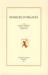 Homilies d'Organy&agrave;