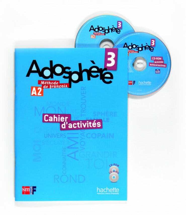 Mthode de Franais 3. Adosphre. Cahier D'Activits