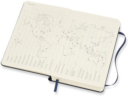 Agenda anual Moleskine Classic Pocket 2021 Inglés Día Azul Agenda anual Moleskine Classic Pocket 2021 Inglés Día Azul
