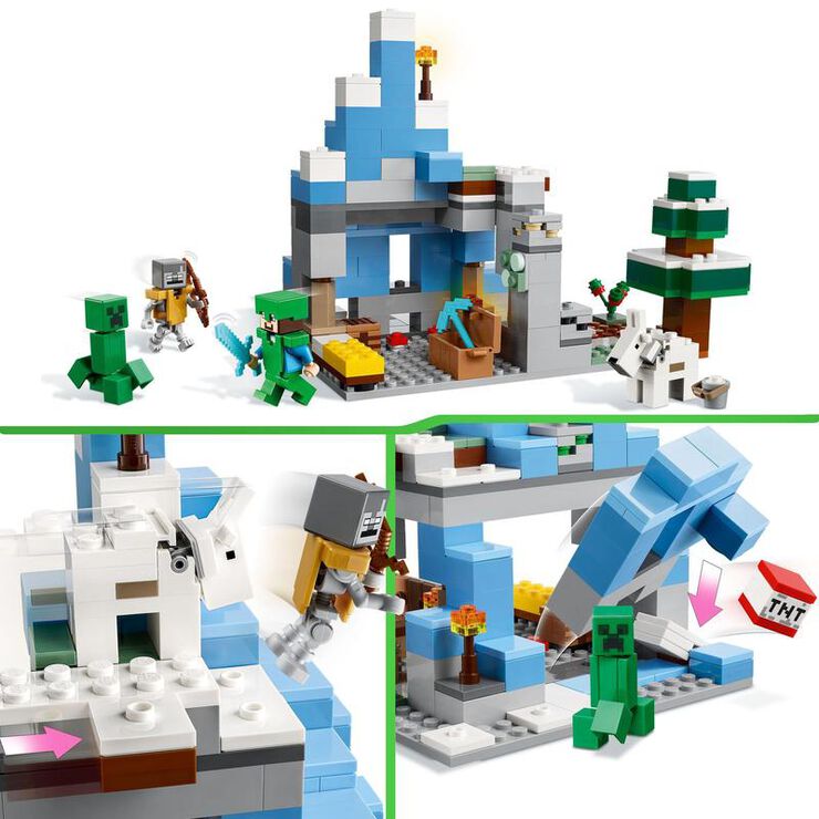 LEGO® Minecraft Els Cims de Gel 21243