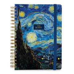 Agenda A5 sem/vista mult 2026 Van Gogh
