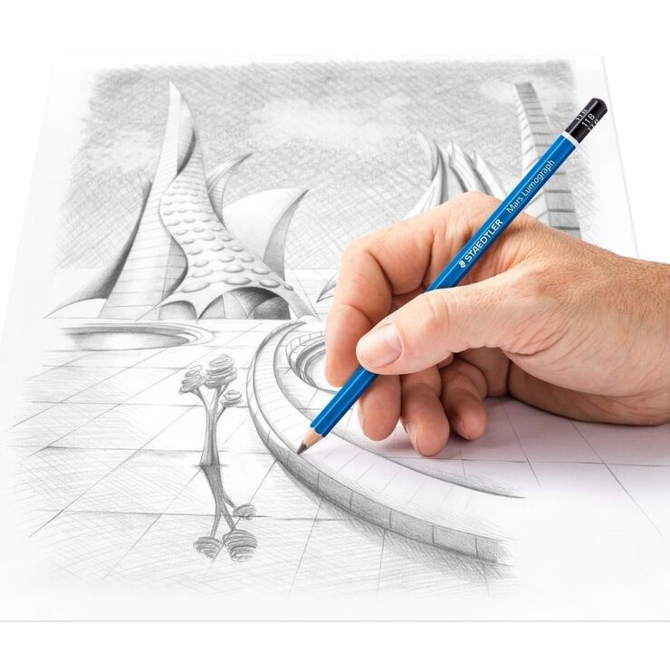 Lápiz Staedtler Mars Lumograph 100 11B