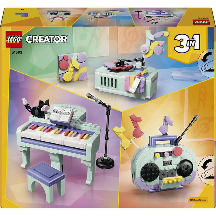 LEGO&reg; Creator Piano Decorativo Musical con Gato 31392