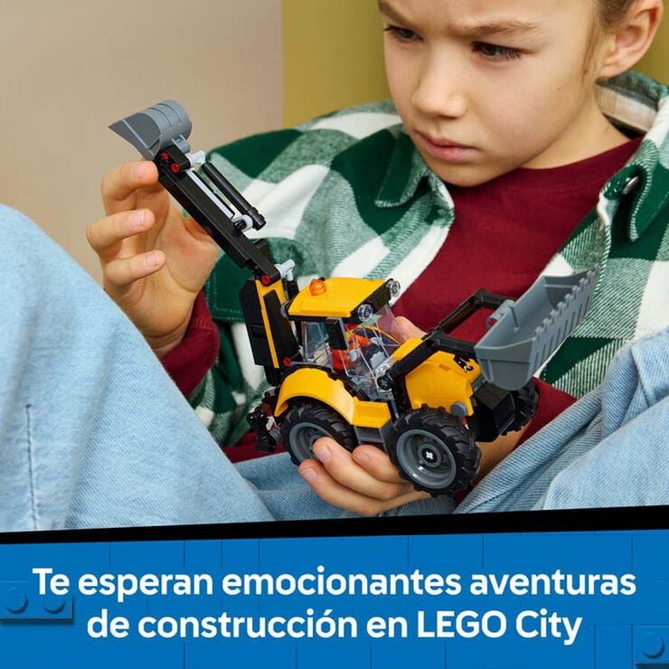 LEGO&reg; City Retroexcavadora Amarilla 60480