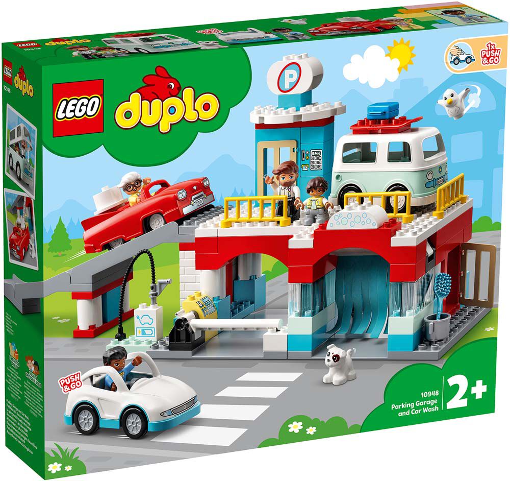 LEGO&reg; Duplo Aparcamiento y autolavado 10948