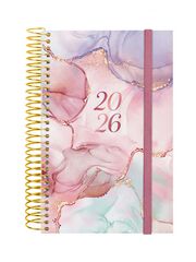 Agenda Finocam Design Collection E5 día/pág cat 2026 Goldy