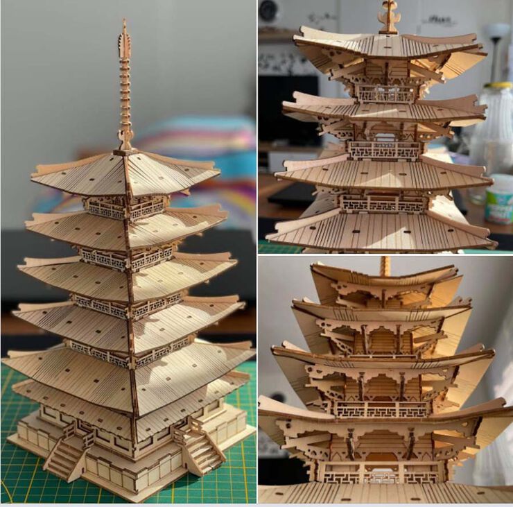 Maqueta Rolife Five-Storied Pagoda