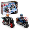 LEGO® Marvel Motos de la Vidua Negra i el Capità Amèrica 76260