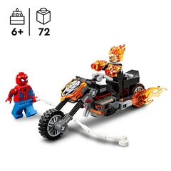 LEGO® Super Heroes Spider-Man vs. la Moto del Motorista Fantasma 76335