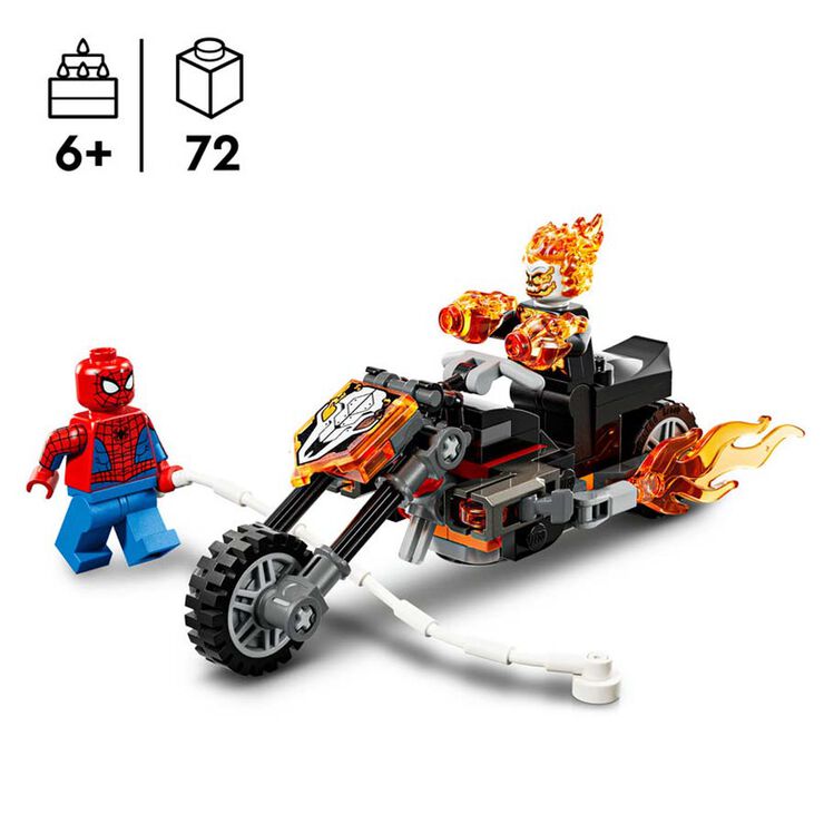 LEGO® Super Heroes Spider-Man vs. la Moto del Motorista Fantasma 76335