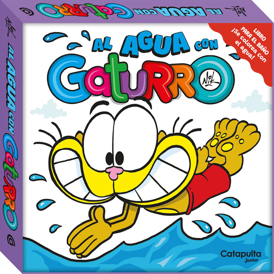 Al agua con Gaturro