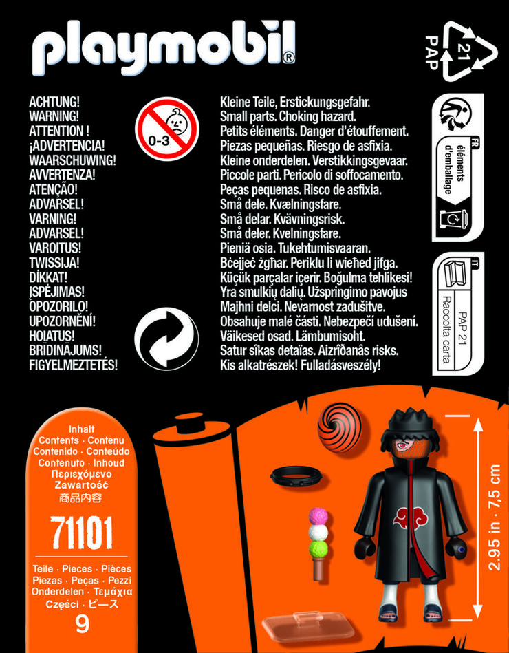 Playmobil Naruto Shippuden Tobi (Obito) 71101