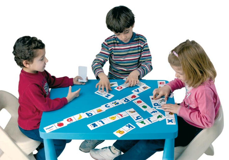 Juego didáctico Dominó Alfabeto Inglés Henbea