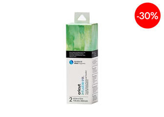 Infusible Ink transfer 11x30cm Green water 2 hojas