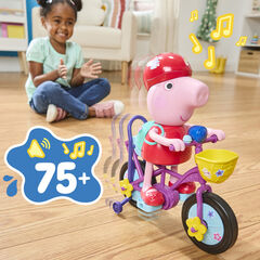 Peppa Pig con Bicicleta