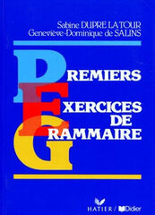 DID Premiers exercices de grammaire