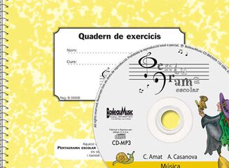 Pentagrama Esc. 5 - Cd + Cuarderno de Ej 9788480208734