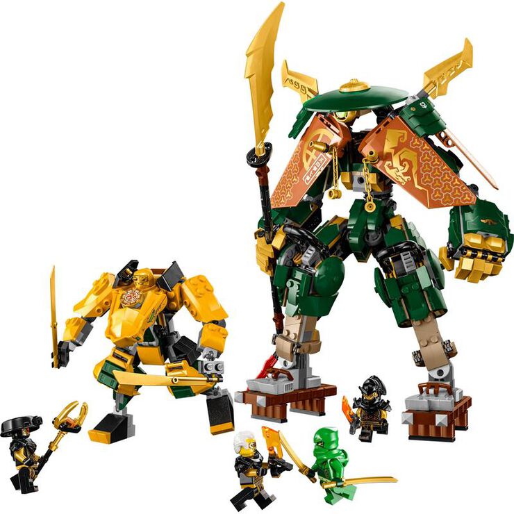 LEGO® NINJAGO Mechs del Equipo Ninja de Lloyd y Arin 71794