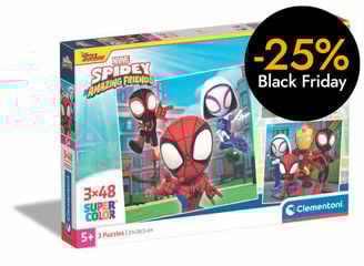 Puzle 3 X 48 piezas Spidey y Amigos