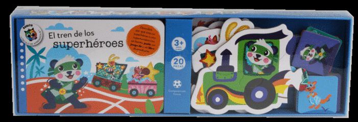 El tren de los superhéroes