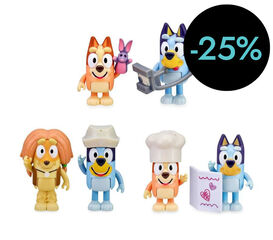 Figuras Bluey Pack 2 surtidos