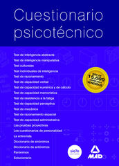Cuestionario psicotécnico.