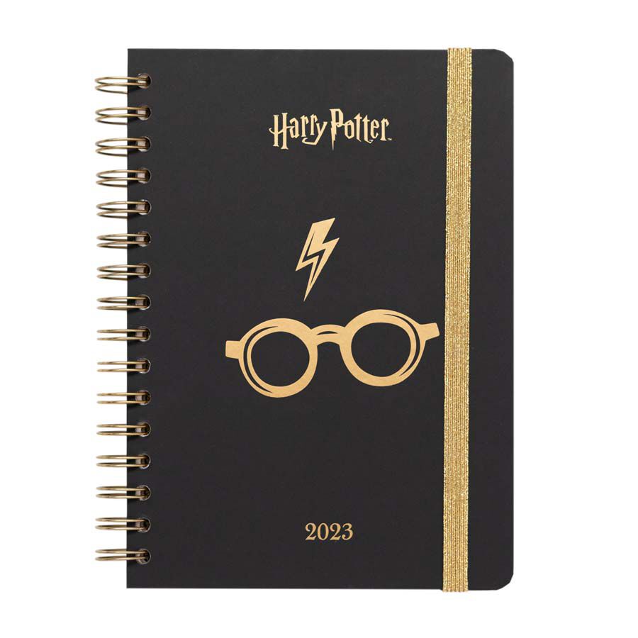 Agenda Erik 2023 A5 S/V CAS H.POTTER GLASSES