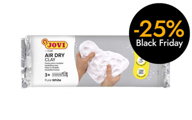 Pasta modelar Jovi 500g blanc