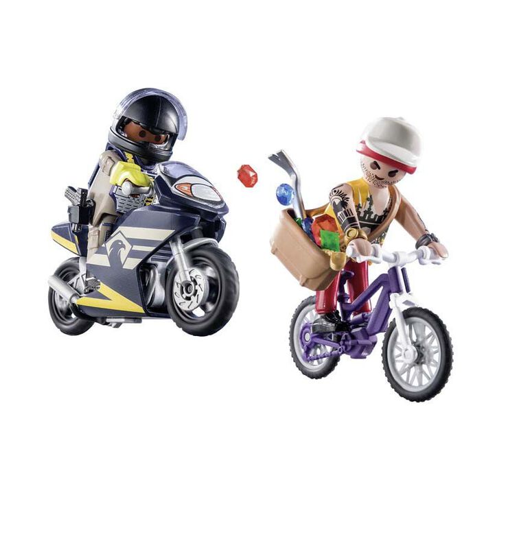 Playmobil City Action Spack For&ccedil;es Especials i Lladre 71255