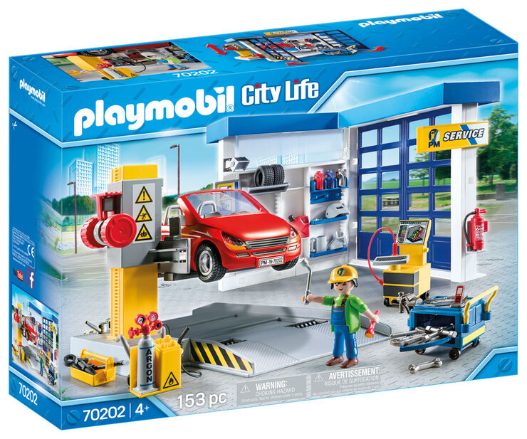 Playmobil City Life Taller Cotxes 70202