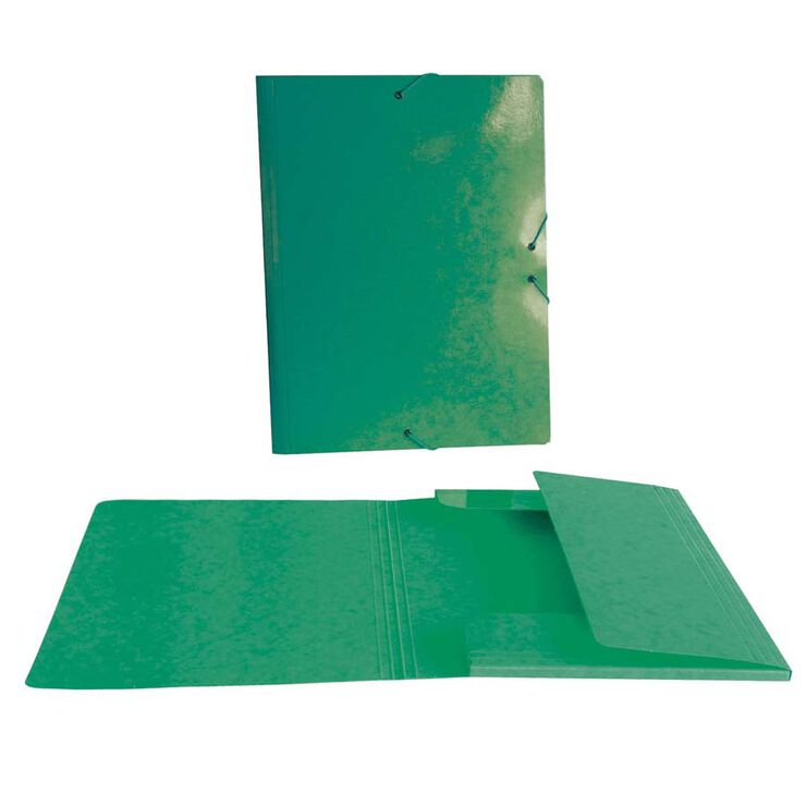 Carpeta gomas Folio Senfort PP verde