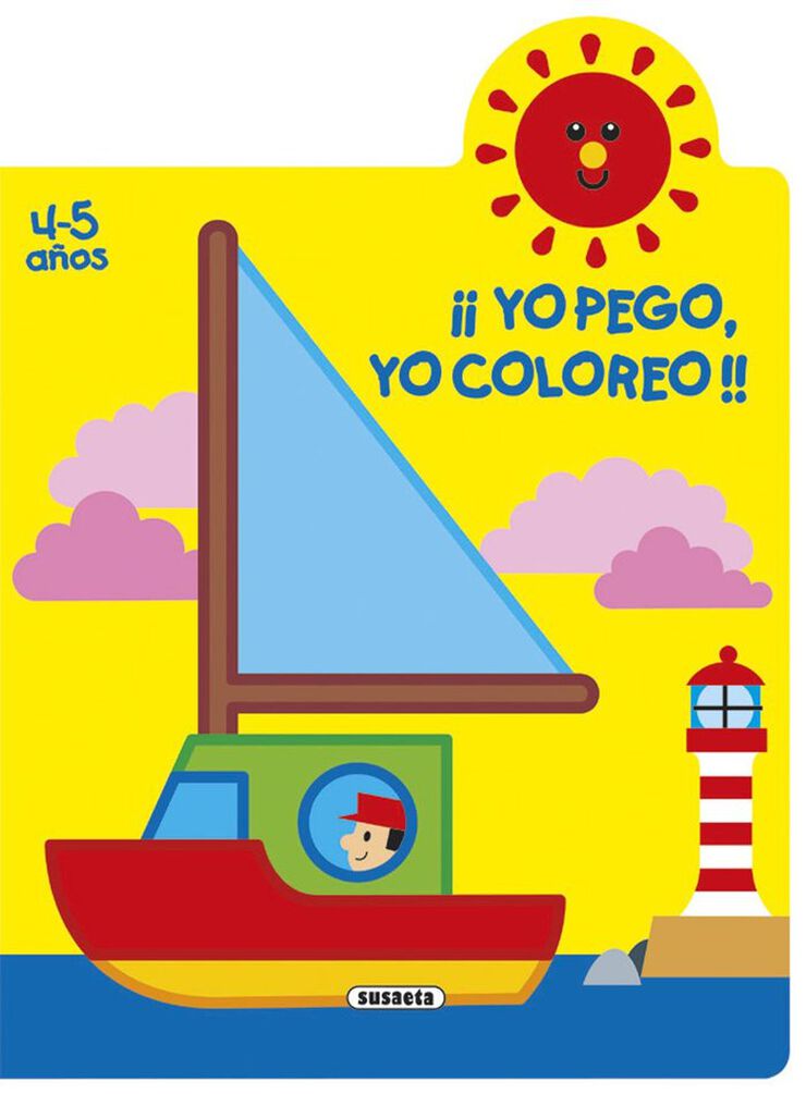 ¡Yo pego, yo coloreo! 4-5 años