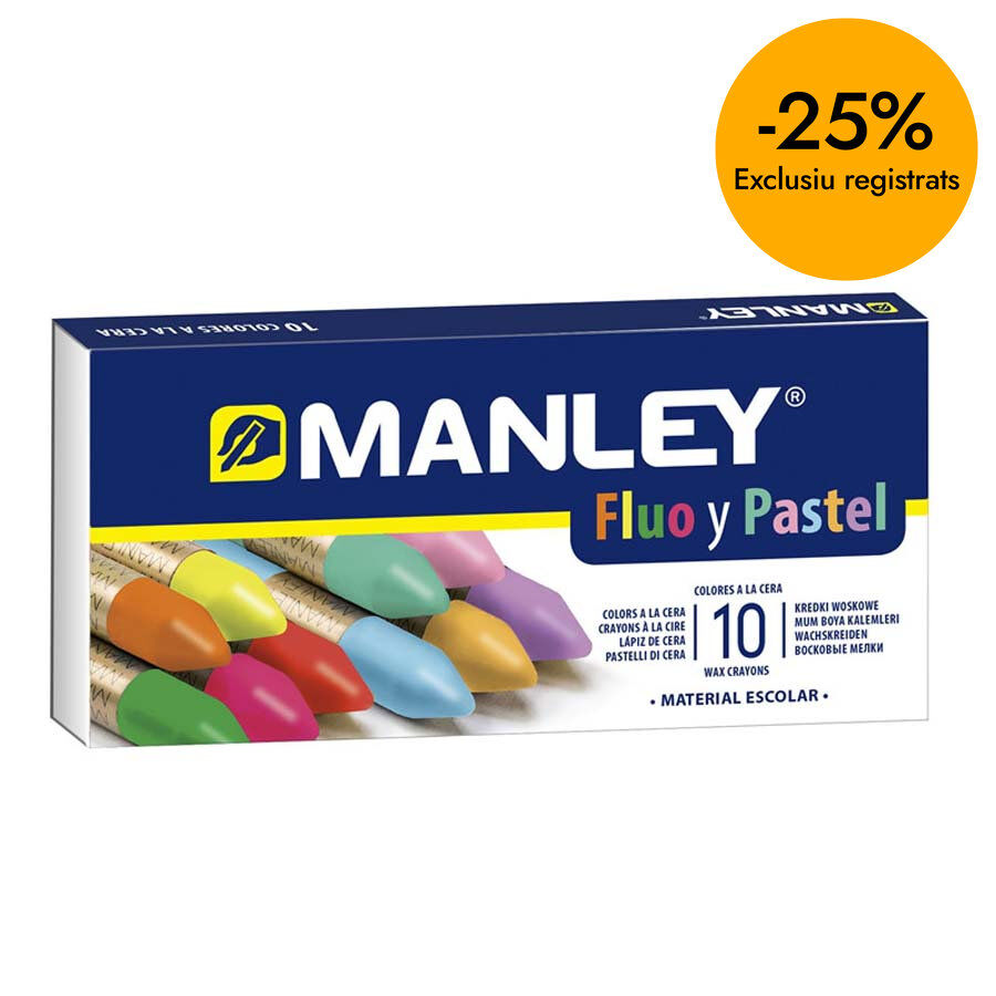 Ceres Manley Fluo y Pastel 10 colores