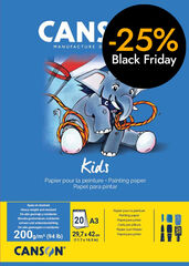 Bloc pintura Canson Kids A3 20 fulls