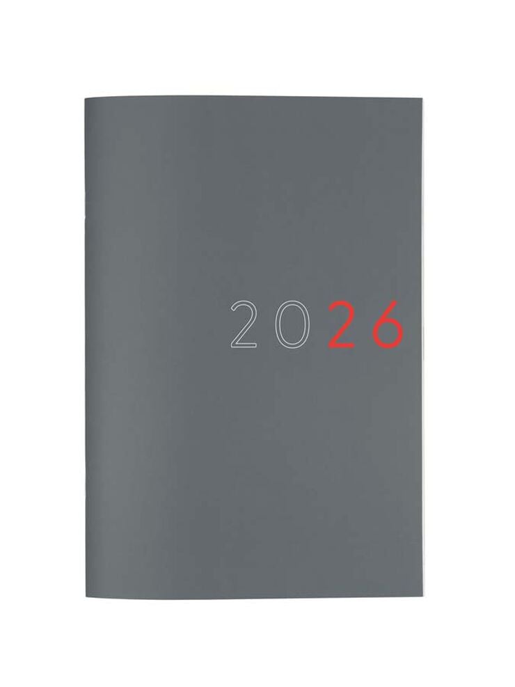 Agenda Planificador Finocam Y11 mes/vista mult 2026 gris