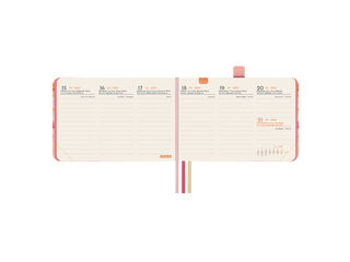 Agenda Finocam Design Semana Vista Vertical 2027 Catal&aacute;n Lema