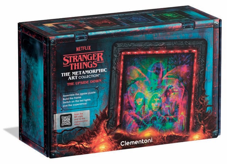 Stranger Things 3 en 1 Puzzle con luces LED 500 piezas