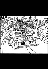 Lámina terciopelo Colorvelvet Fórmula 1