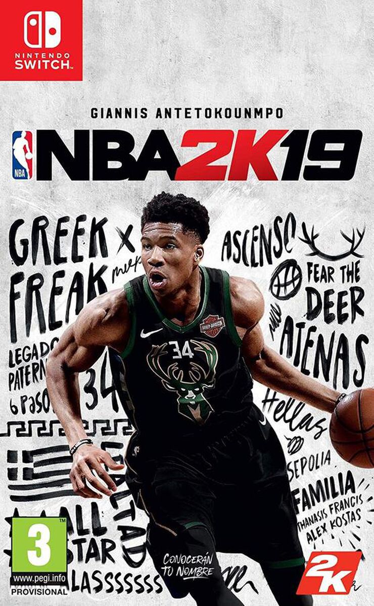 Videojoc NBA 2K19 Nintendo Switch