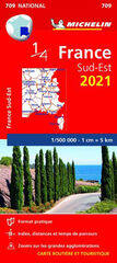 Mapa National France southeastrn 2021