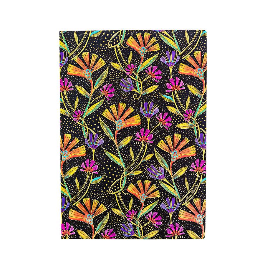 Libreta Paperblanks Flexi Midi liso Flores Silvestrs