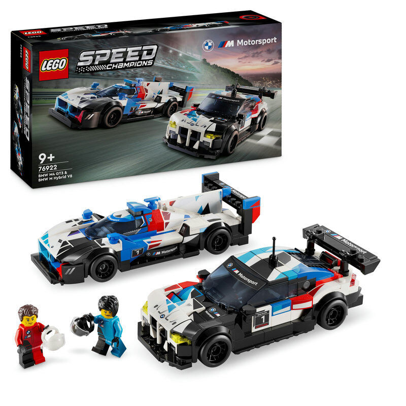 LEGO&reg; Speed Champions Coches de Carreras BMW M4 GT3 y BMW M Hybrid V8 76922