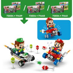 LEGO® Super Mario Mario Kart™: Bebé Mario vs. Bebé Luigi 72034