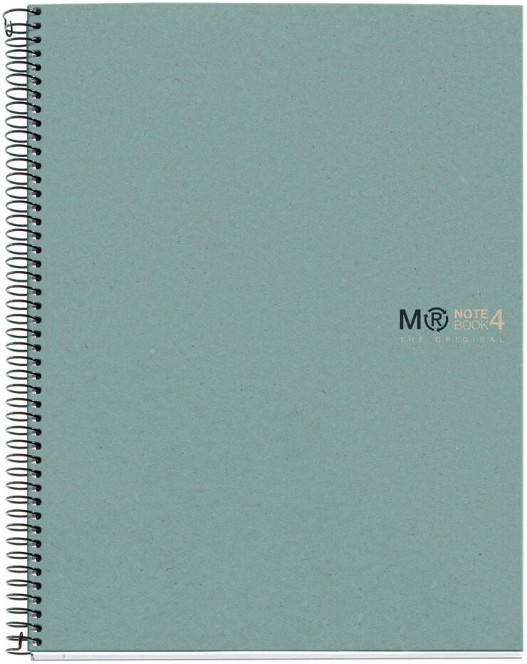 Notebook Miquelrius Emotions Eco A4 80 fulls blau