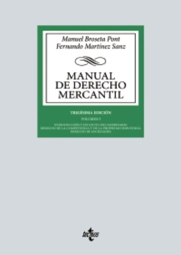 Manual de Derecho Mercantil