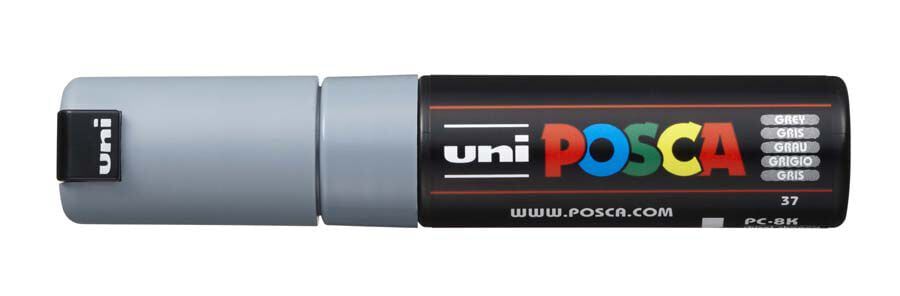 Retolador Posca PC-8K 8mm gris