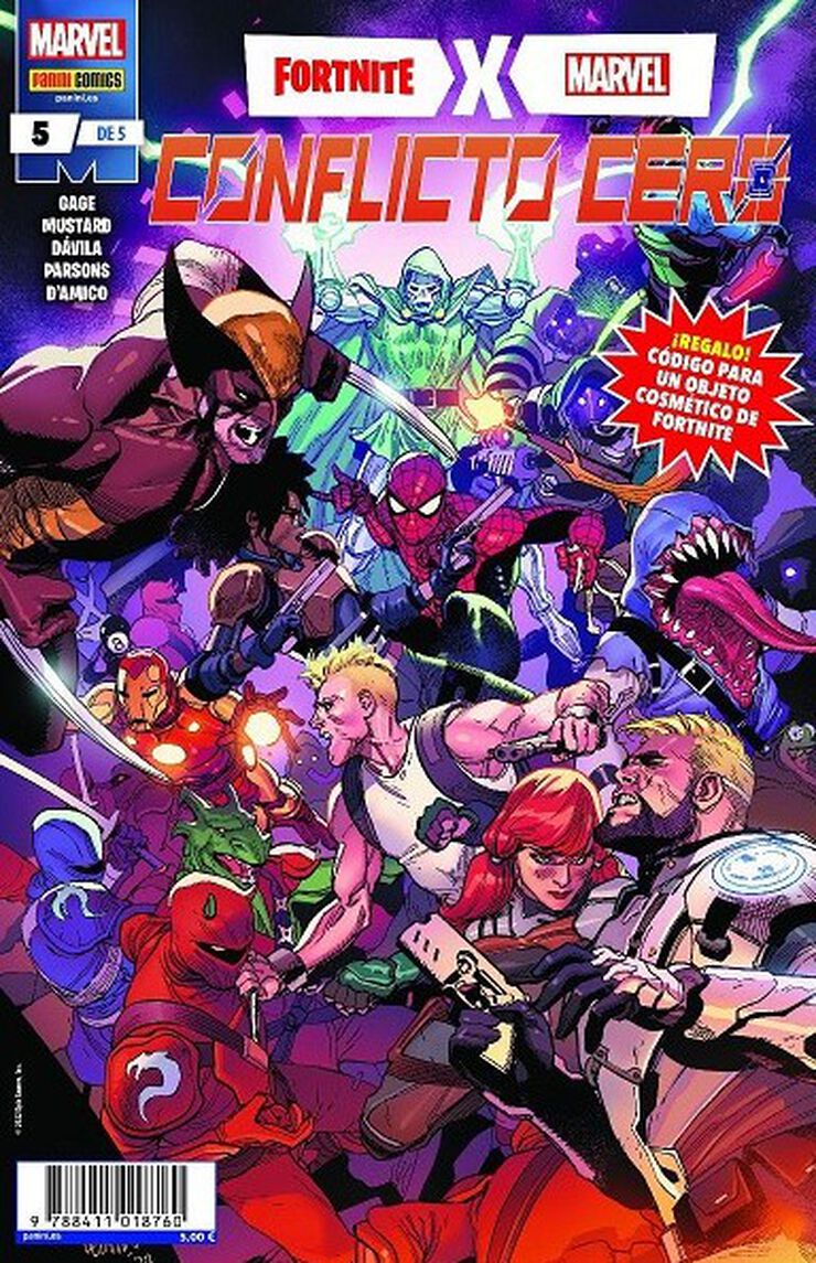 Marvel/Fortnite Conflicto Cero N.5