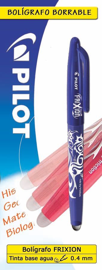 Rotulador Pilot Frixion azul