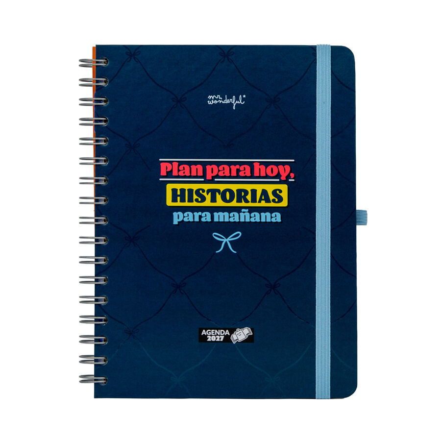 Agenda Mr. Wonderful Semana Vista Castellano Plan De Hoy... 2027